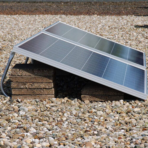 Montageset Flachdach VALK 17° – Effiziente PV-Montage für Flachdächer – Bild 2