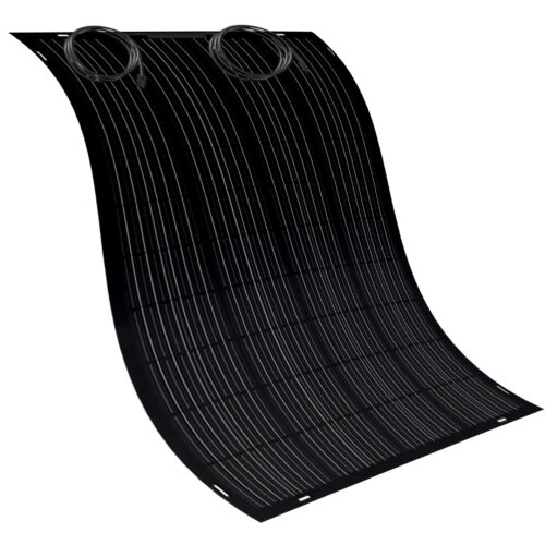 Flexible solar module full-black 200W