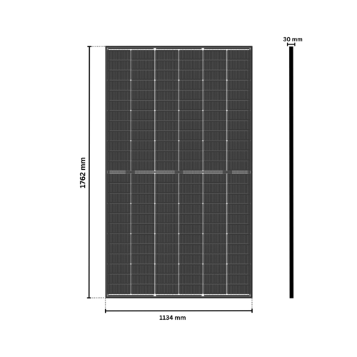 Solarmodul 430Wp Trina Solar Vertex S+ TSM-NEG9RC.27, hocheffizientes Solarpanel mit Glas-Glas-Technologie für langlebige und leistungsstarke Photovoltaikanlagen