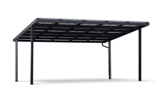 Solarcarport für 2 PKW – 15 Module | Schneelast 0,65 kN/m² | Windlastzone 3