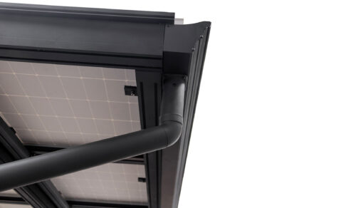 Solarcarport für 2 PKW – 15 Module | Schneelast 0,65 kN/m² | Windlastzone 3 – Bild 4