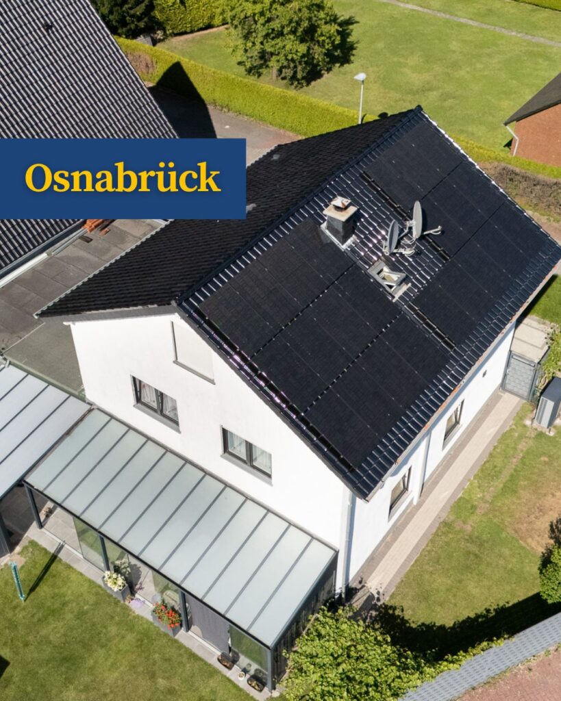 12 kWp Anlage inkl. 10 kWh Speicher und Ersatzstrom