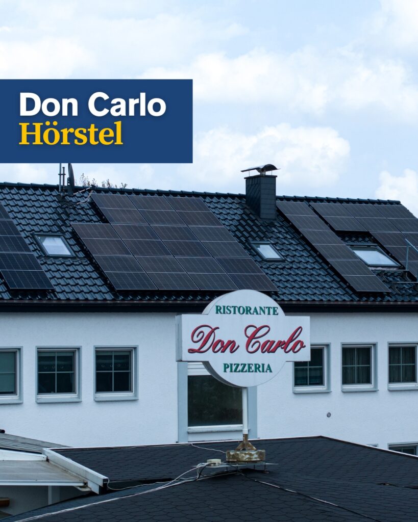 25 kWp Anlage inkl. 10 kWh Speicher und Ersatzstrom